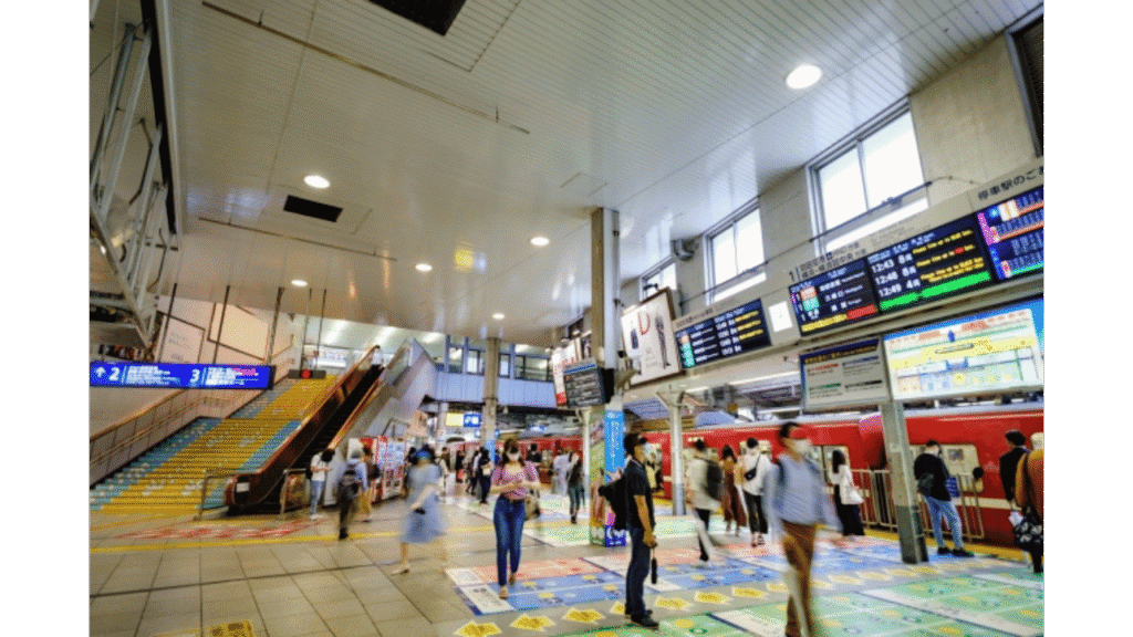 京急品川駅1番線ホームの写真