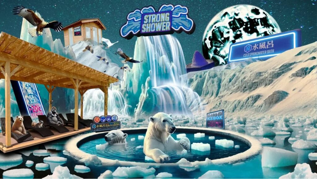 キングアンドクイーン(King&Queen)の水風呂エリアのイメージ画像