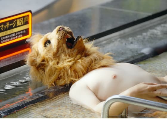 キングアンドクイーンの内湯にある炭酸ヘッドマッサージ風呂・強炭酸泉