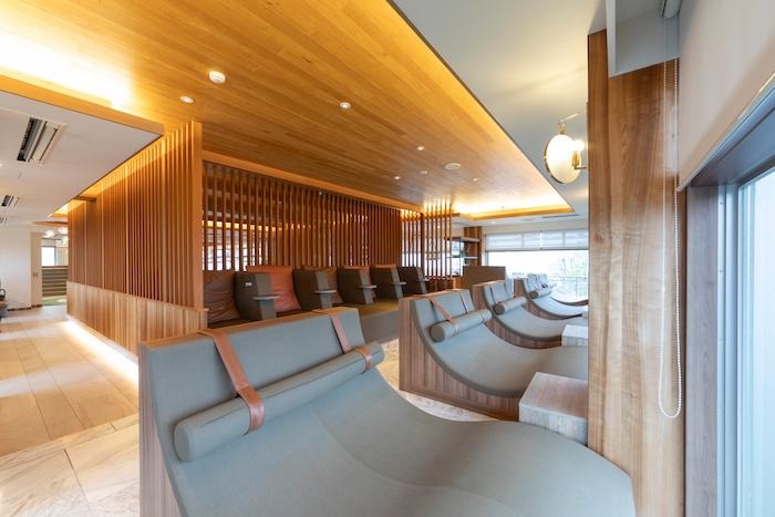 キャナルリゾート キャナルラウンジ2階のペアシート