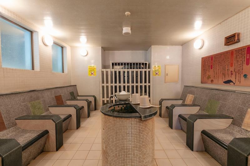 キャナルリゾート 塩サウナ