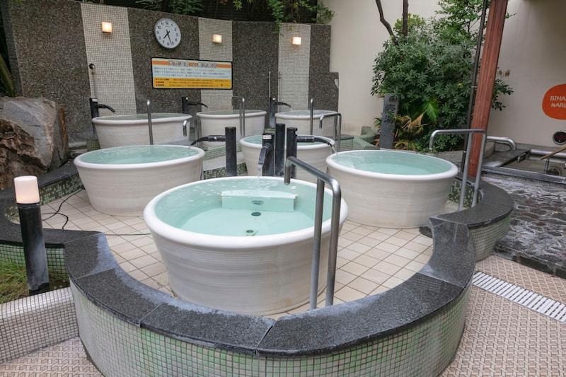 キャナルリゾート 露天風呂「流れの湯」