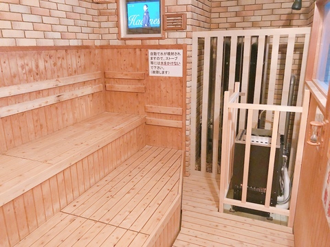 アクア東中野の女性用サウナ室