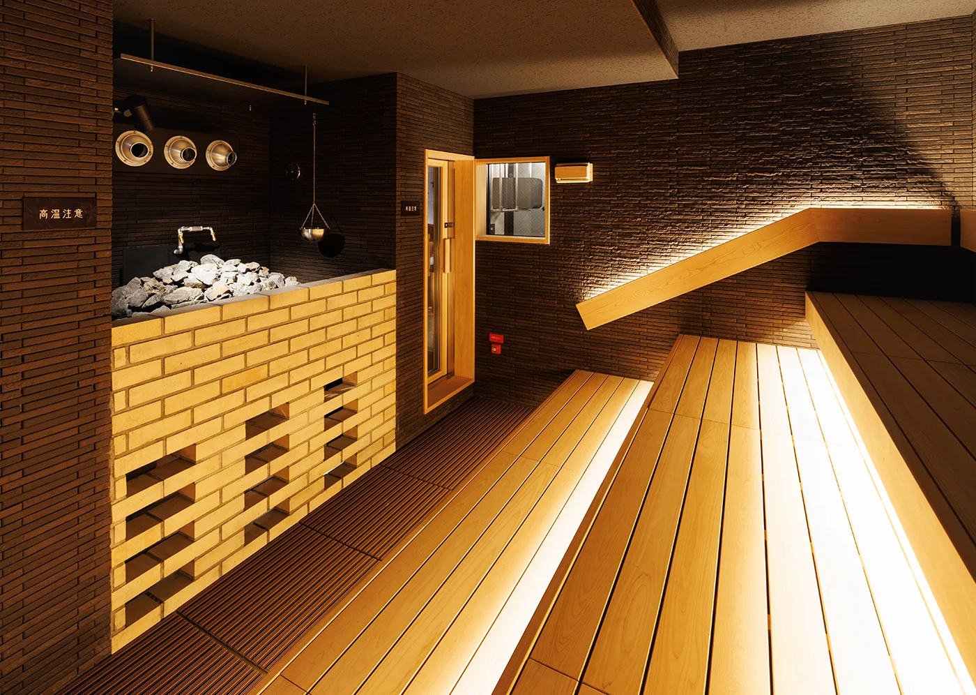 FIRST THE SAUNA お茶の水の男性用サウナ室