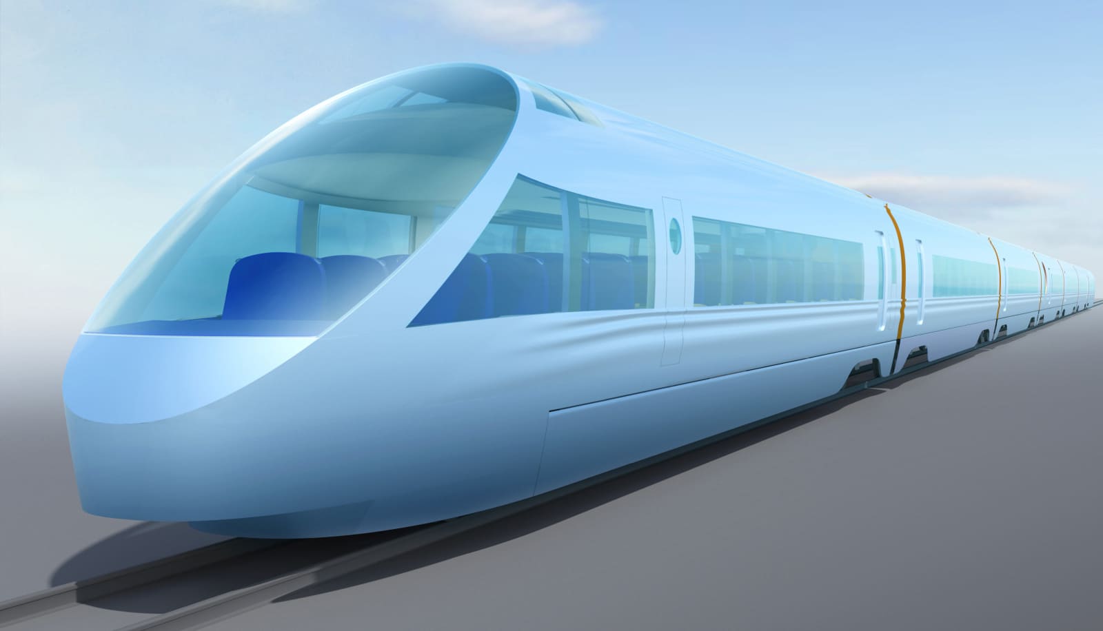 2029年3月就役予定の新型ロマンスカー80000形完成予想図