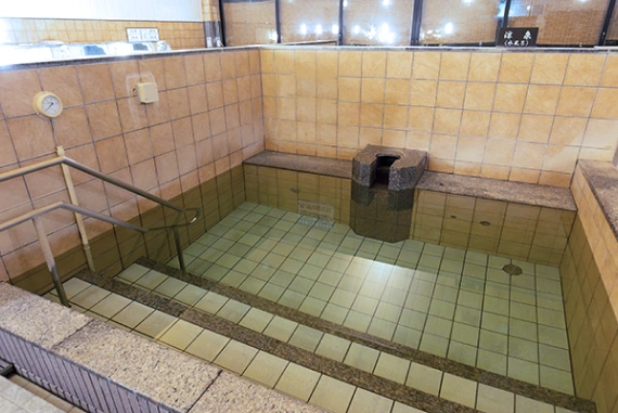 おふろの王様 海老名店の水風呂「涼泉」