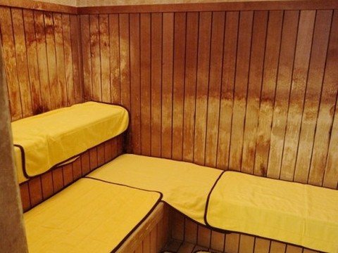 世田谷温泉 四季の湯のスチームサウナ
