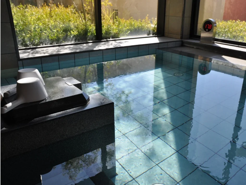 美楽温泉 SPA HERBSの冷水風呂