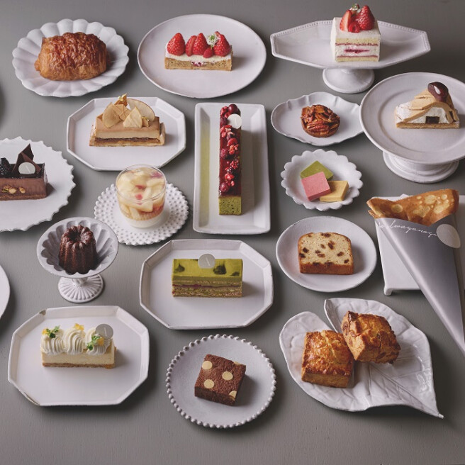 PÂTISSERIE ASAKO IWAYANAGI 高輪のケーキ・焼き菓子のラインアップ